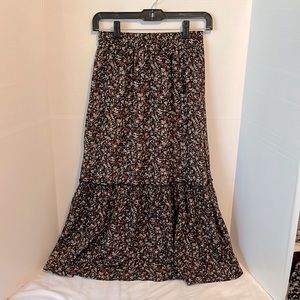 Bohme Women’s XS Midi tiered skirt